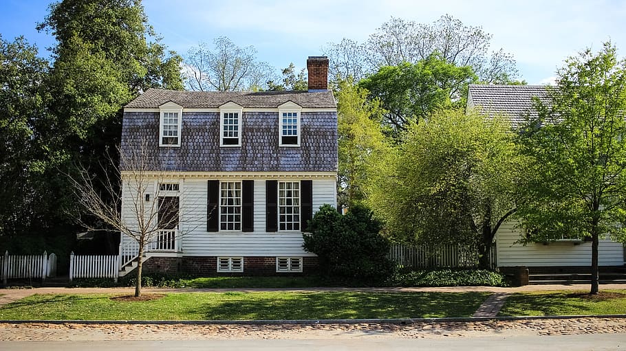 house, williamsburg, colonial, historic, virginia, tourism, HD wallpaper