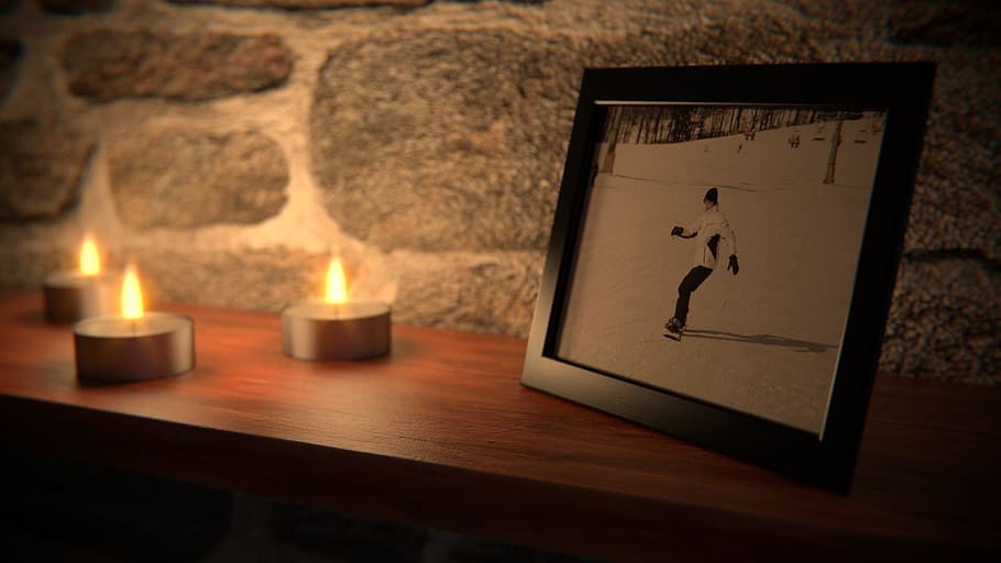 Memories, Romantic, tea lights, candle, flame, no People, indoors HD wallpaper