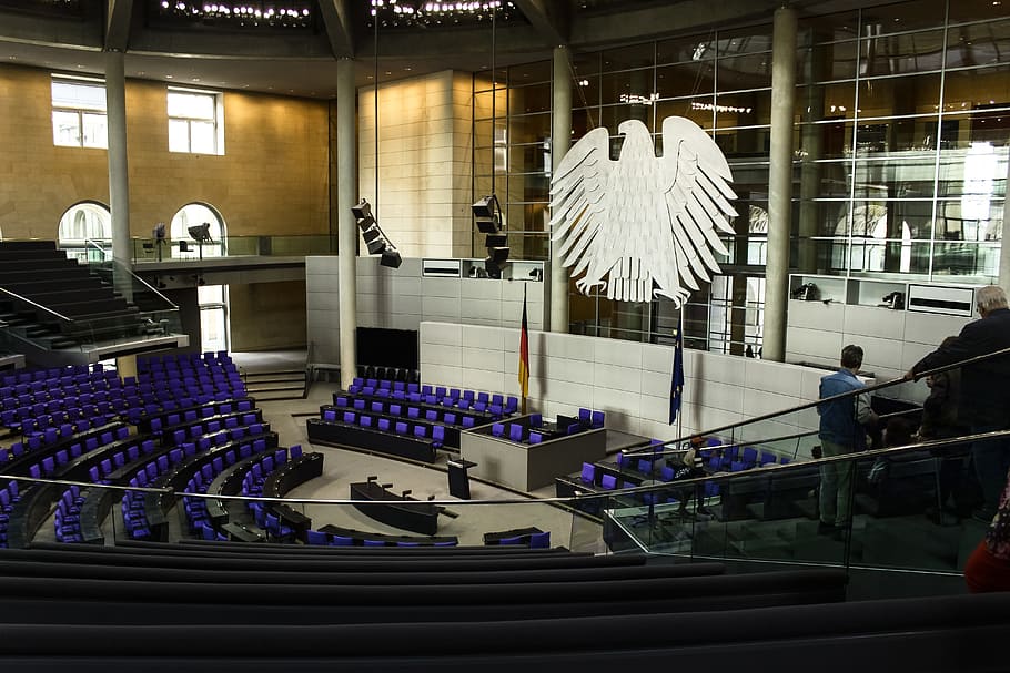 United States conference room, Berlin, Bundestag, Reichstag, Germany, HD wallpaper