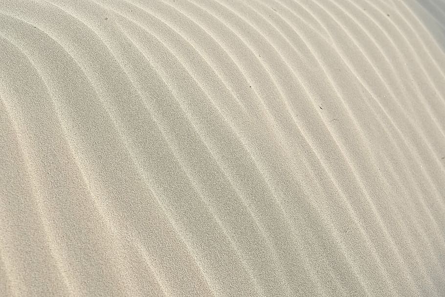 photo of gray dessert soils, sand, pattern, wave, texture, sand background HD wallpaper