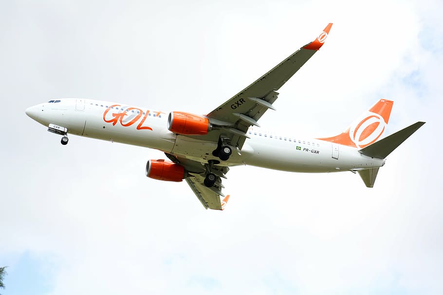 plane, gool, flying, commercial, aircraft, trip, take-off, sky HD wallpaper