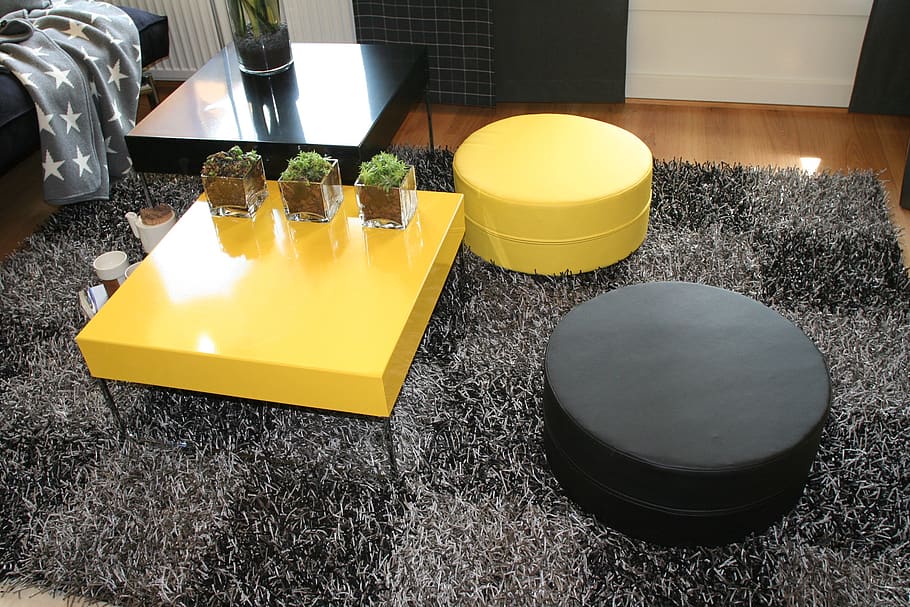 housing fair, black, gray, yellow, decor, piece of furniture, HD wallpaper