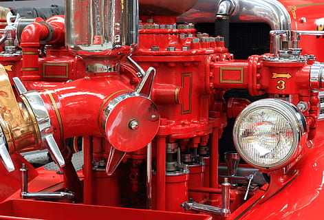 Germany, Speyer, Museum, Fire, technik museum, engine, truck HD wallpaper