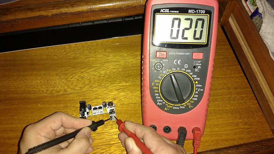 connection, measurement, plate, instrument of Measurement, multimeter HD wallpaper