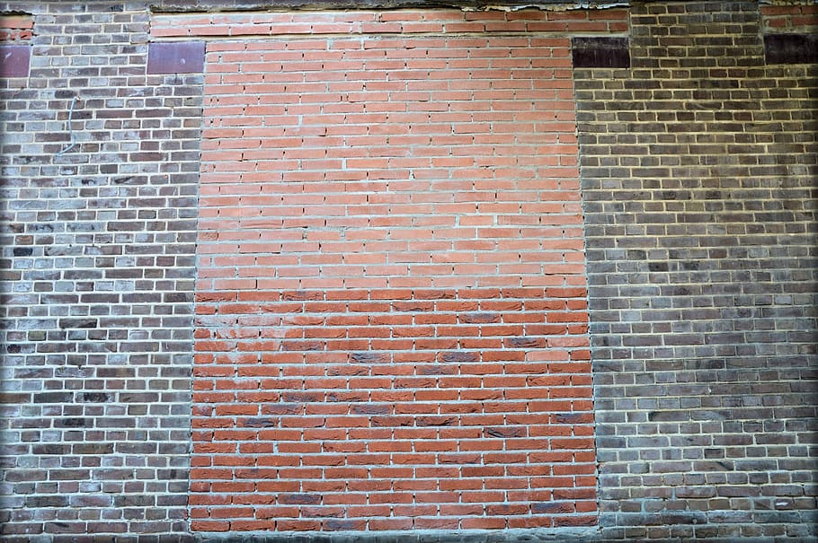 wall, stone, brick, old, new, home, house, repair, masonry HD wallpaper