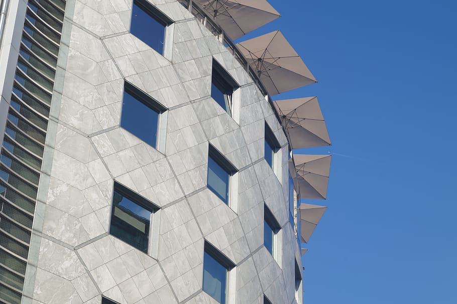 budapest, house, modern, architecture, built structure, building exterior HD wallpaper