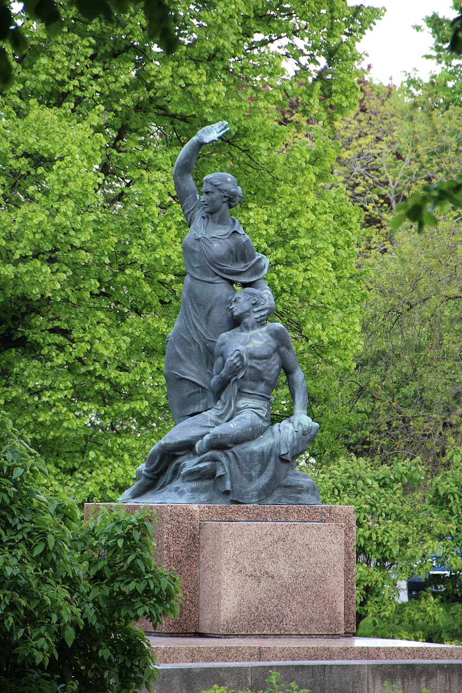 Bronze, Sculpture, art, statue, architecture, famous Place HD wallpaper
