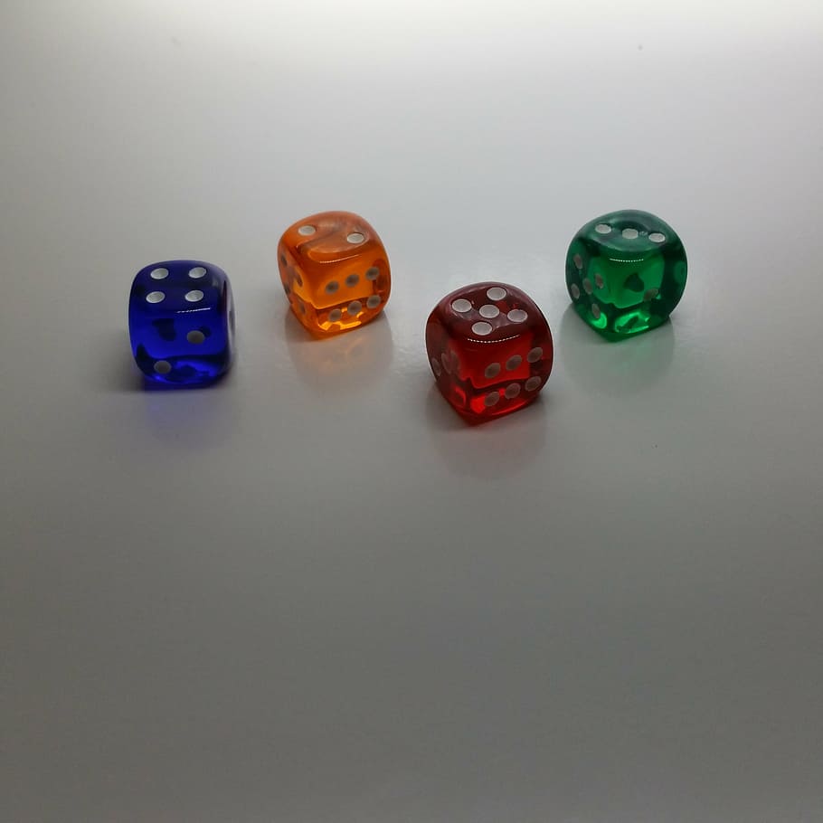 cube, colorful, luck, play, background, gambling, studio shot HD wallpaper