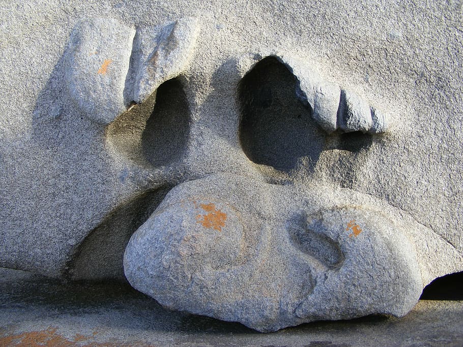 face, sculpture, head, monument, statue, faces, portrait, stone HD wallpaper