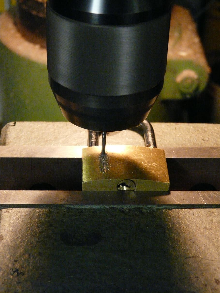 Drill, Milling Machine, Drilling, metal, engraving, workshop HD wallpaper
