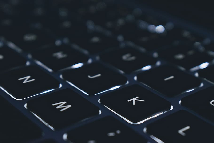 keyboard, computer, keys, lyrics, portable, technology, laptop HD wallpaper