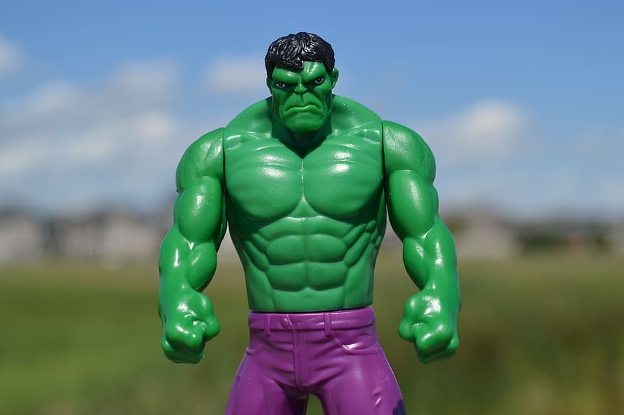 incredible hulk, superhero, green, man, male, angry, power, muscular, HD wallpaper