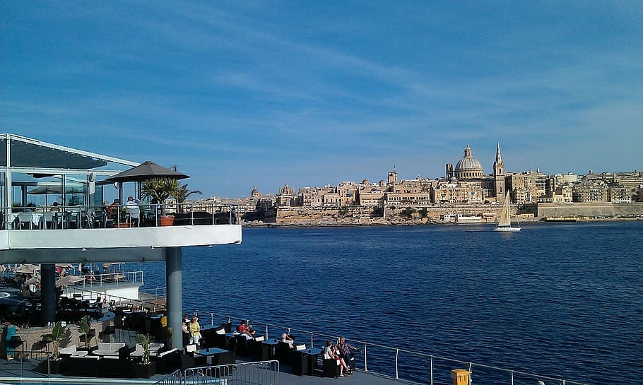 malta, old, new, sea, architecture, famous Place, europe, harbor HD wallpaper
