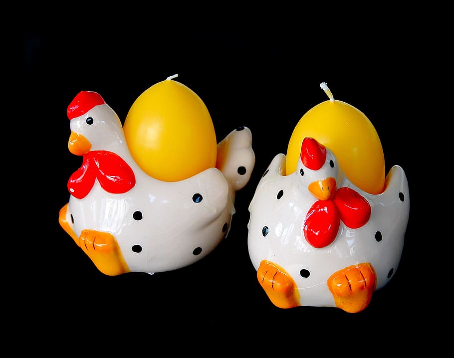 hens, easter ornaments, decoration, porcelain, light, eggs HD wallpaper