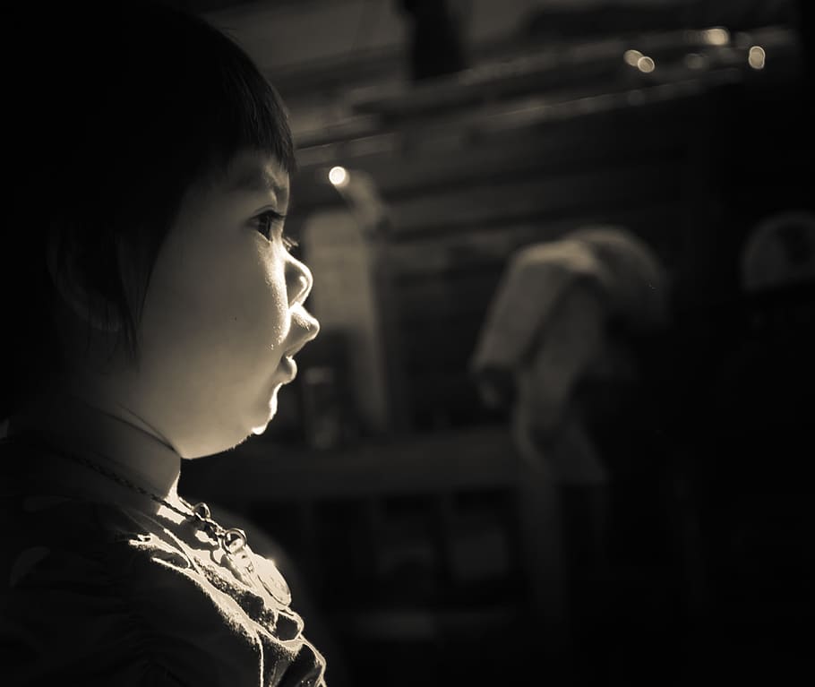 daughter, rambling, instead, headshot, portrait, one person HD wallpaper