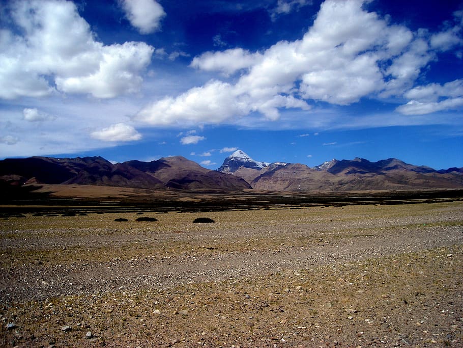 kailash, tibet, mount kailash, tibetan, indian, mountain, sacred, HD wallpaper