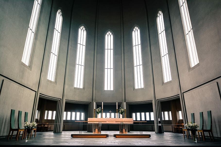mosque insterior, empty church centerpiece, indoor, inside, window HD wallpaper