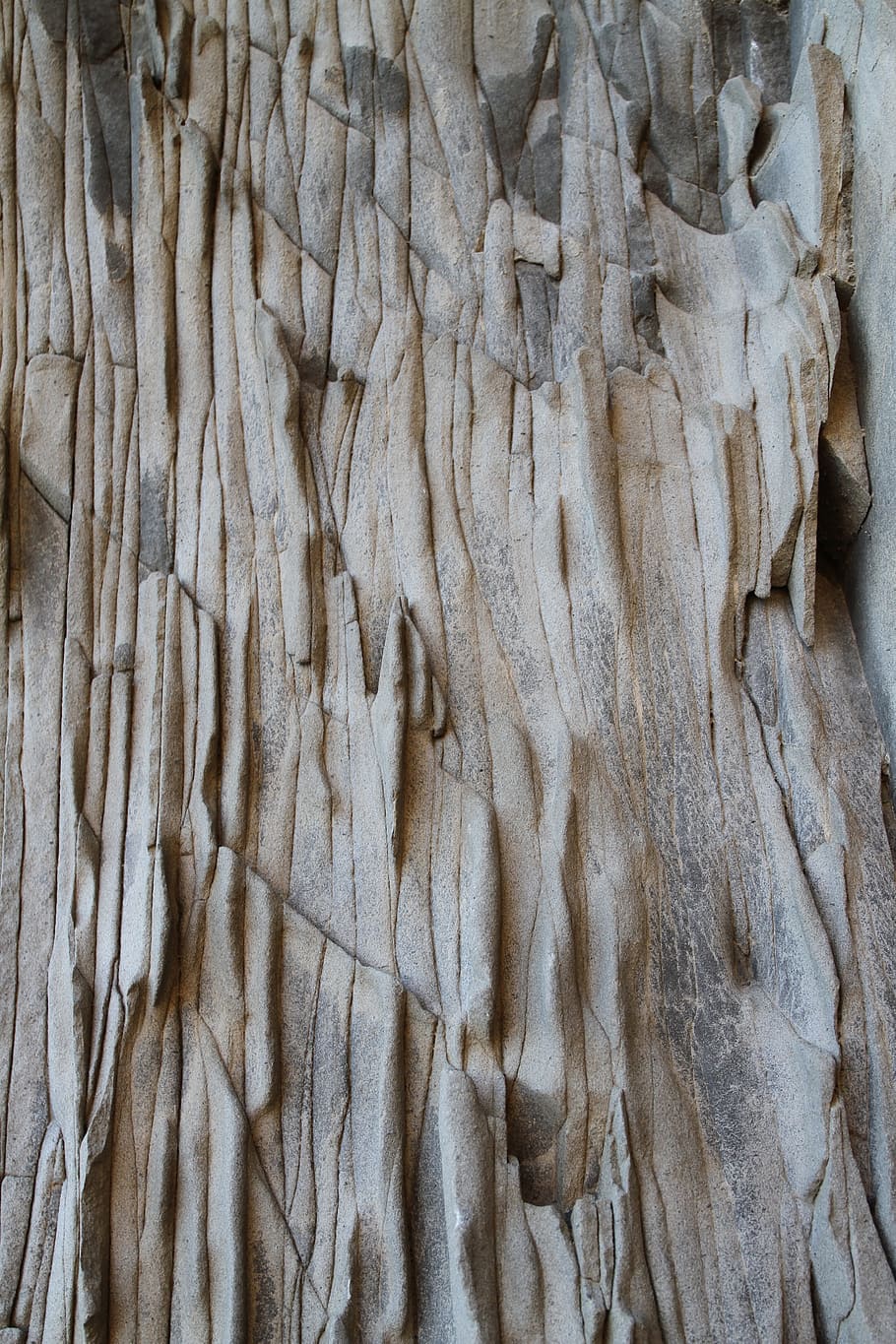 texture, rock, vertical, lines, stone, background, full frame HD wallpaper