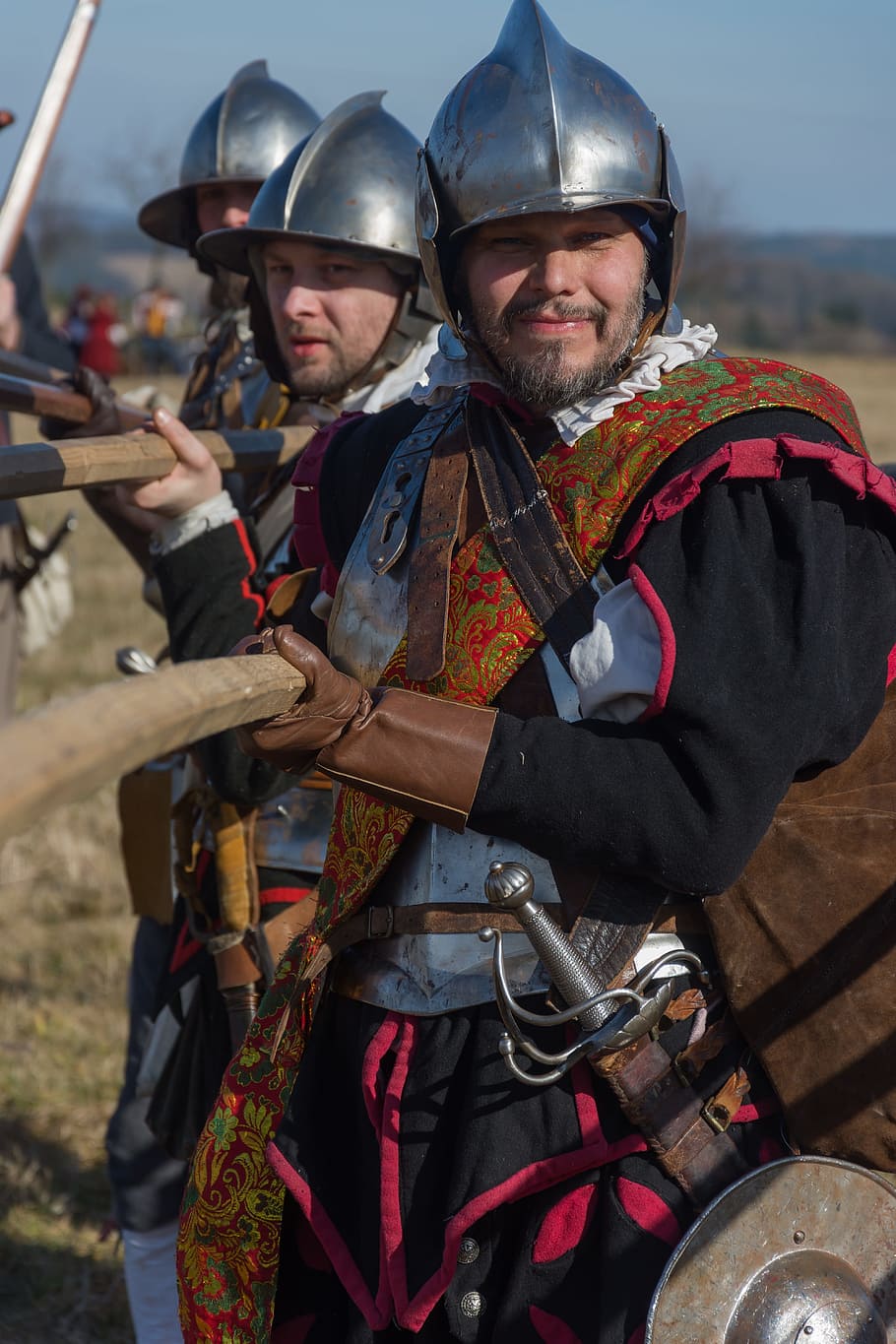 Pikanýr, Battle Of Jankau, battle re-enactment, historical costume, HD wallpaper
