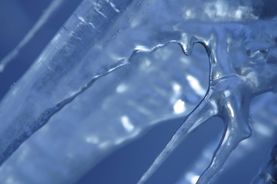 frozen, water, ice, liquid, cold temperature, close-up, winter HD wallpaper