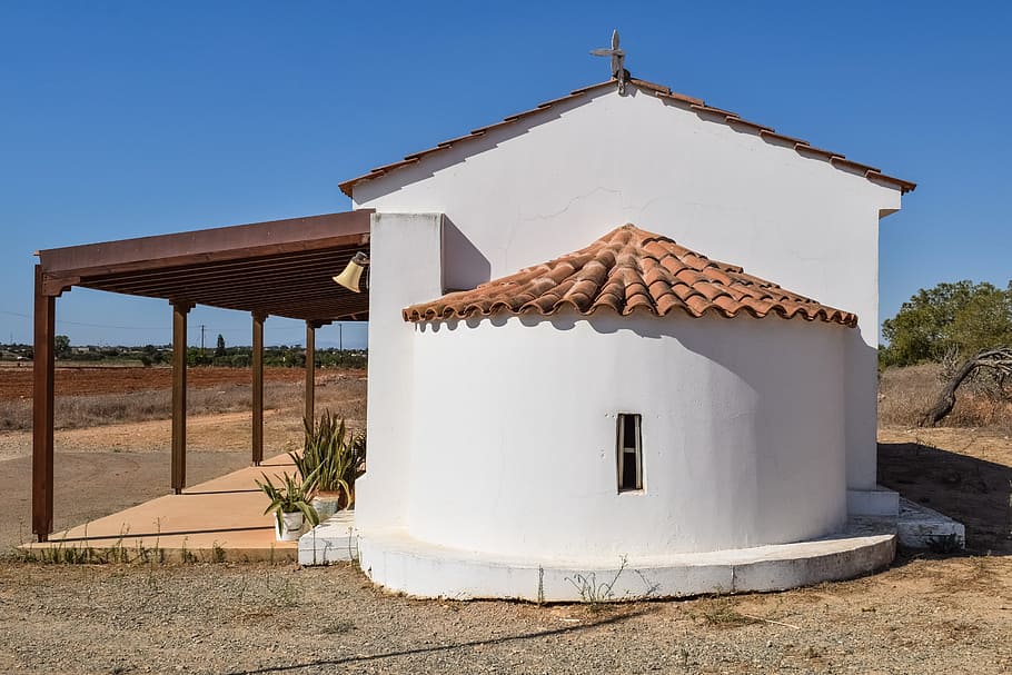 cyprus, avgorou, ayios andreas, chapel, orthodox, religion HD wallpaper