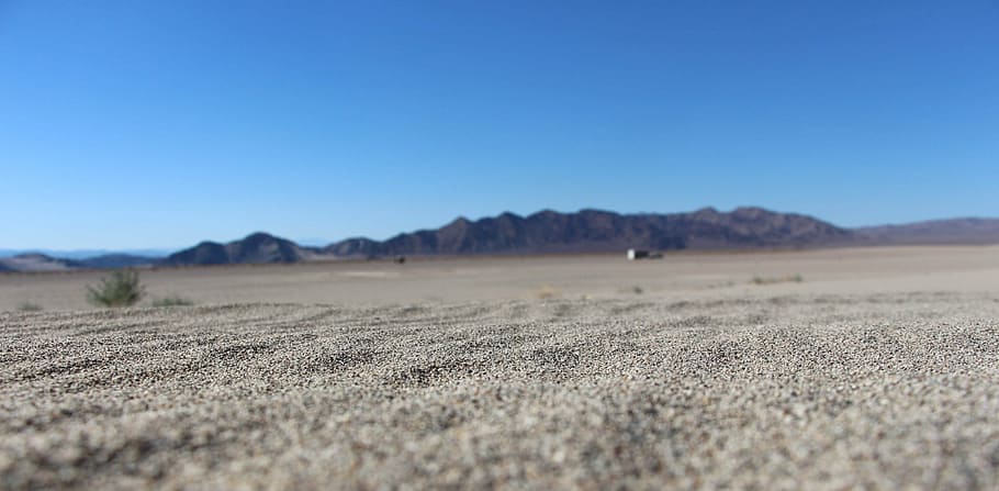 desert, blue sky, usa, nothing, landscape, scenics - nature HD wallpaper