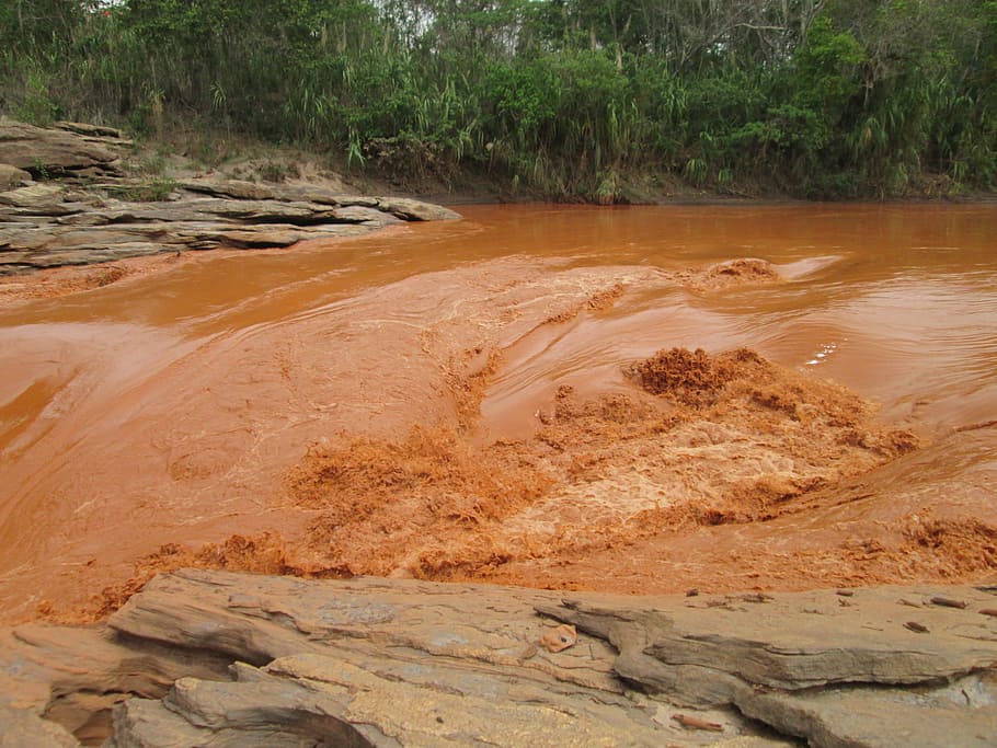 rio doce, disaster mariana, samarco, nature, bridge, burned bridge HD wallpaper