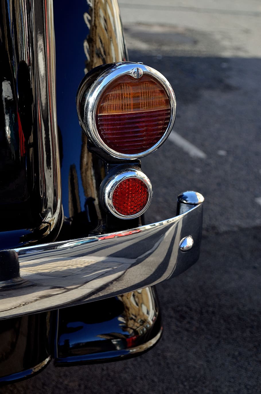 Car, Veteran, Austin, Macro, Light, brake, history, transportation HD wallpaper