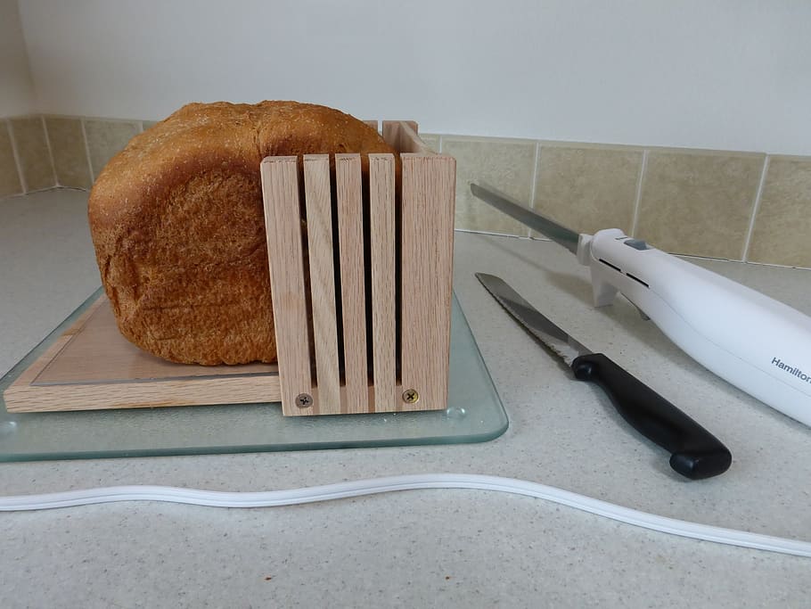bread, wheat, loaf, slice, bake, fresh, food, breakfast, food and drink HD wallpaper