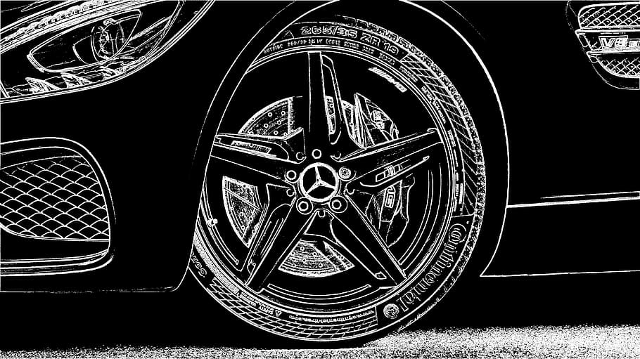 Wheel, Car, Vehicle, Auto, transportation, automobile, tire