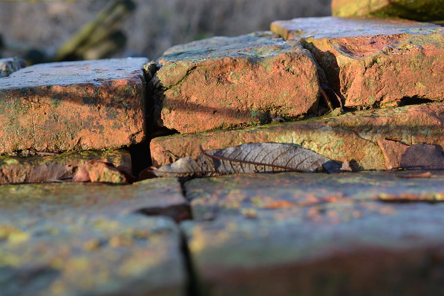 Stones, Wall, Stacked Up, Bricks, water, outdoors, no people HD wallpaper