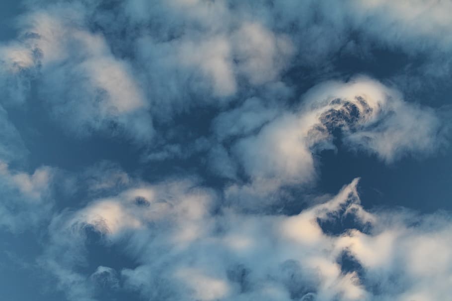Cloud, Blue Sky, Spectacular, cloud - sky, sky only, cloudscape HD wallpaper