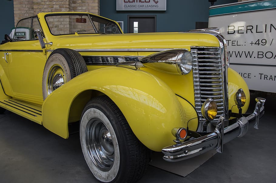 auto, buick, oldtimer, classic, cabriolet, chrome, transport system HD wallpaper