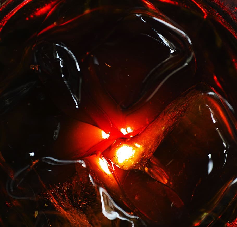 flame, hot, summary, close-up, food and drink, no people, red HD wallpaper