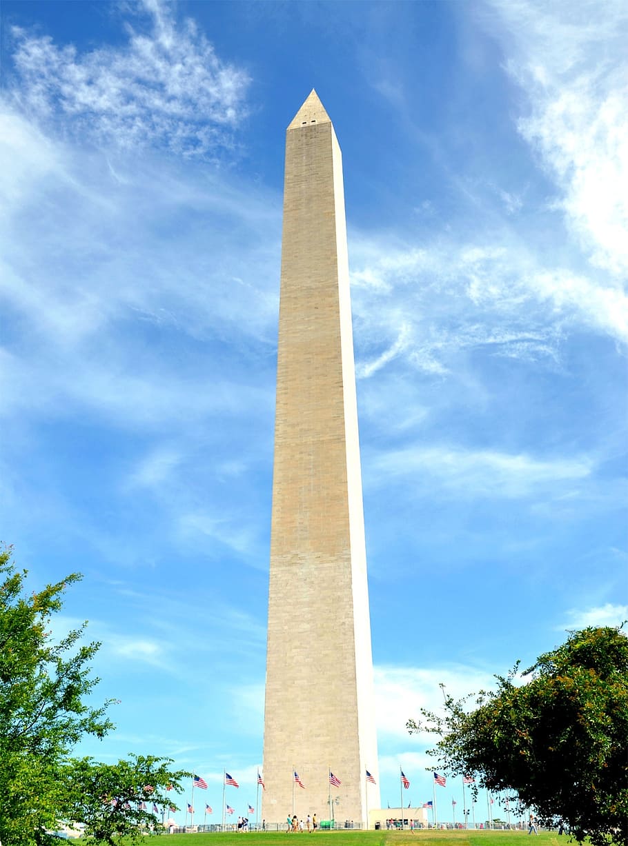 washington, dc, monument, memorial, sky, architecture, cloud - sky HD wallpaper