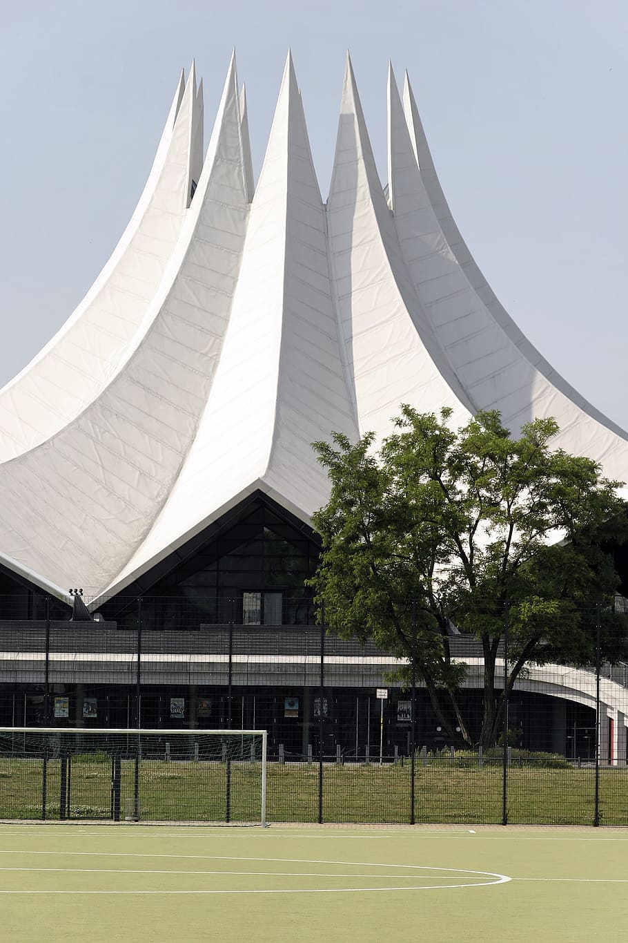 tempodrom, berlin, concert, hall, architecture, art, plant HD wallpaper