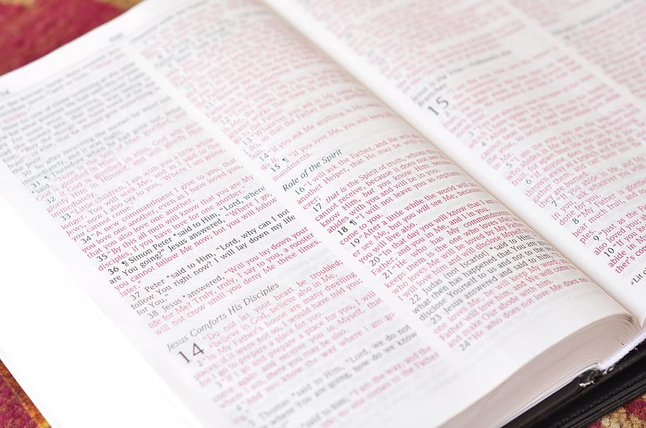 Open, Bible, Scripture, Religion, Book, christianity, god, holy HD wallpaper