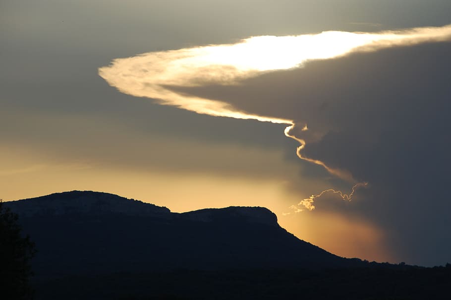 sky, the evening sky, clouds, beauty in nature, cloud - sky HD wallpaper