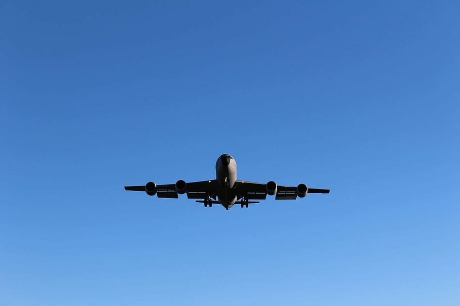airplane on flight, Air, Force, Aircraft, Military, aviation HD wallpaper