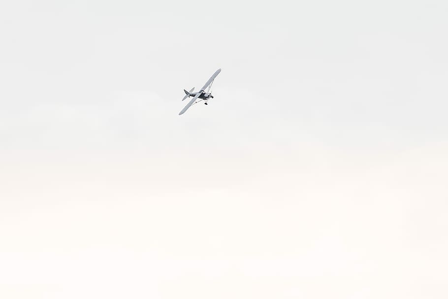 HD wallpaper: aircraft flying on sky, white airplane on the sky during  daytime | Wallpaper Flare
