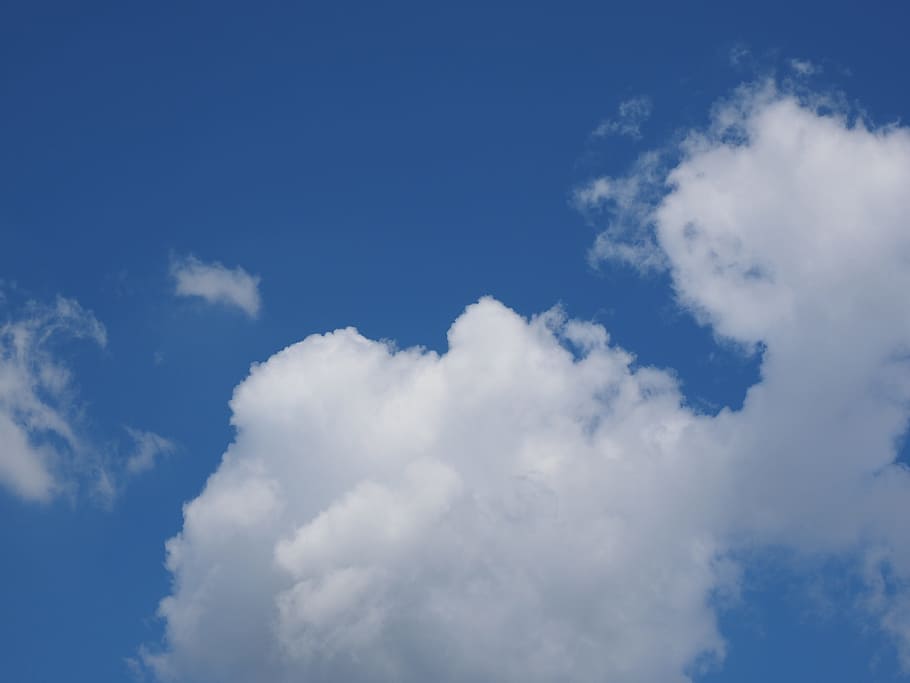 Clouds, Cloud Formation, Sky, Blue, white, atmosphere, cumulus clouds HD wallpaper