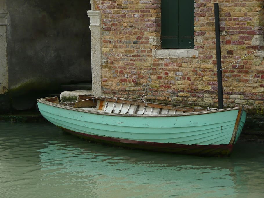 boat, water, reflection, house, river, transport, nautical Vessel HD wallpaper