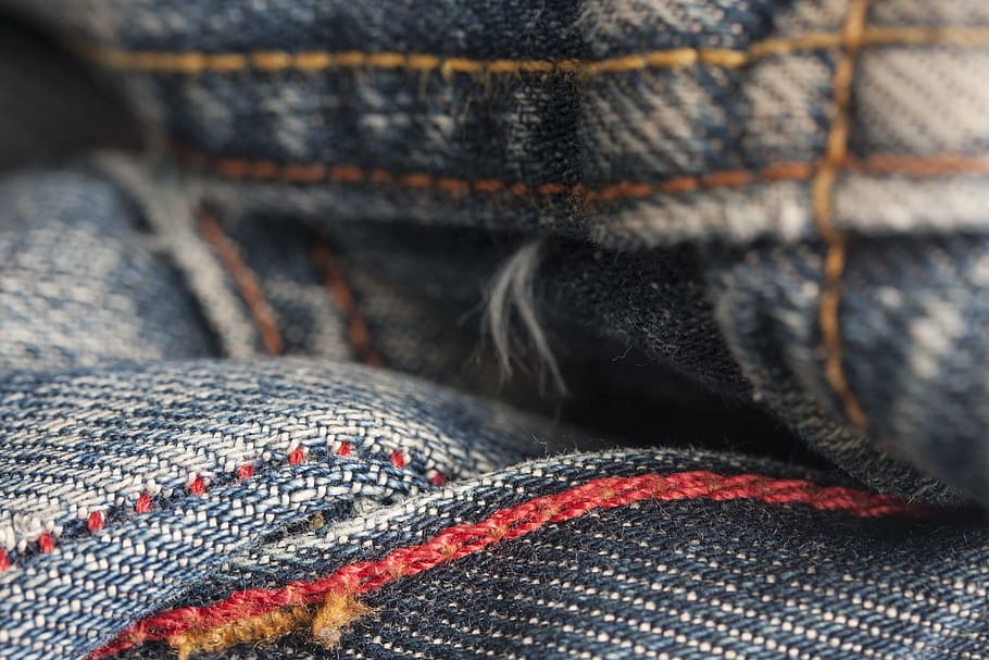 Fabric, Jeans, Textile, Old, dilis, nobody, cotton, horizontal HD wallpaper