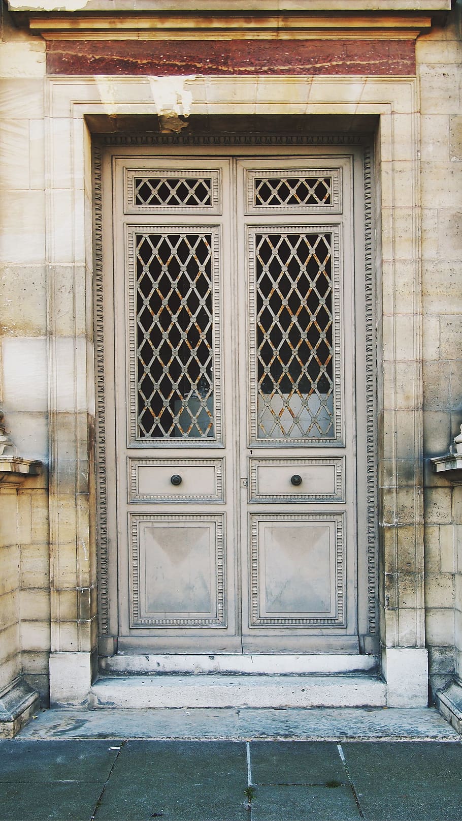 door, architecture, facade, paris, france, house, building HD wallpaper