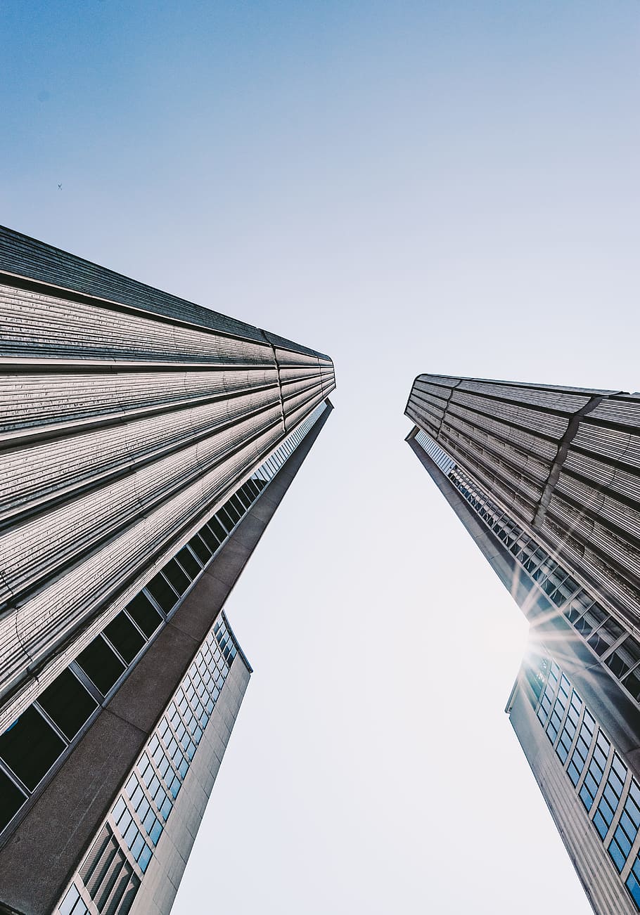city, sky, building, skyscrapers, architectural, architectural design HD wallpaper