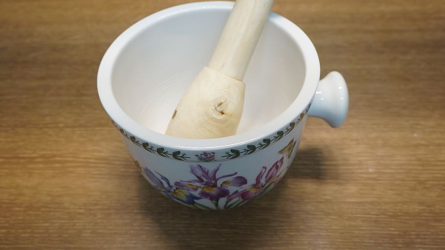 mortar, kitchen appliances, container, cup, mug, food and drink HD wallpaper