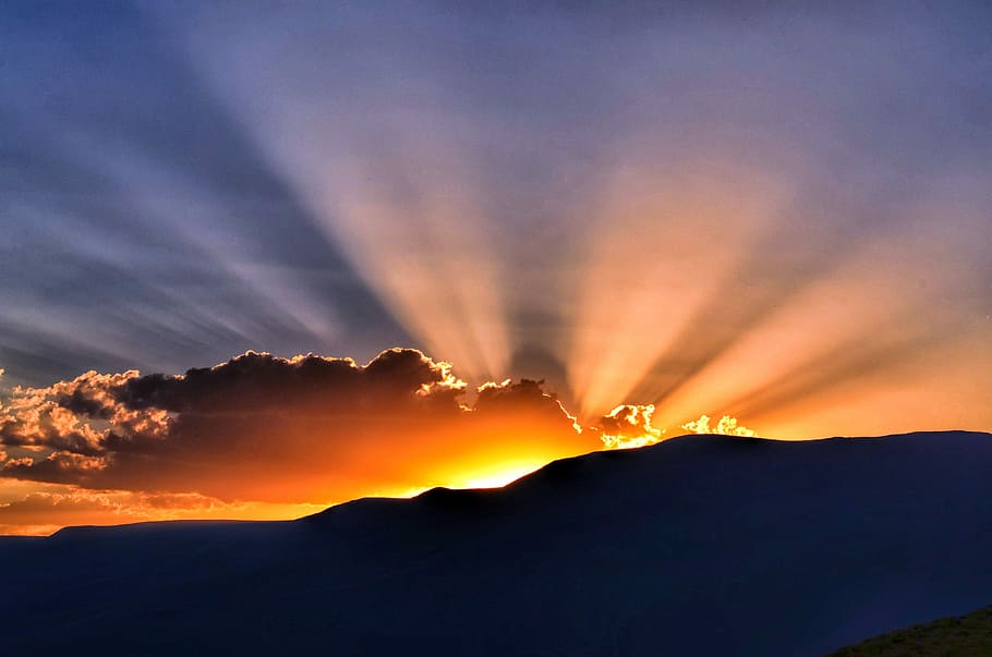 golden hour, turkey, nature, landscape, ispir, black sea, peace