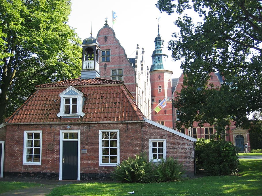 brick, building, home, castle, northern germany, architecture HD wallpaper
