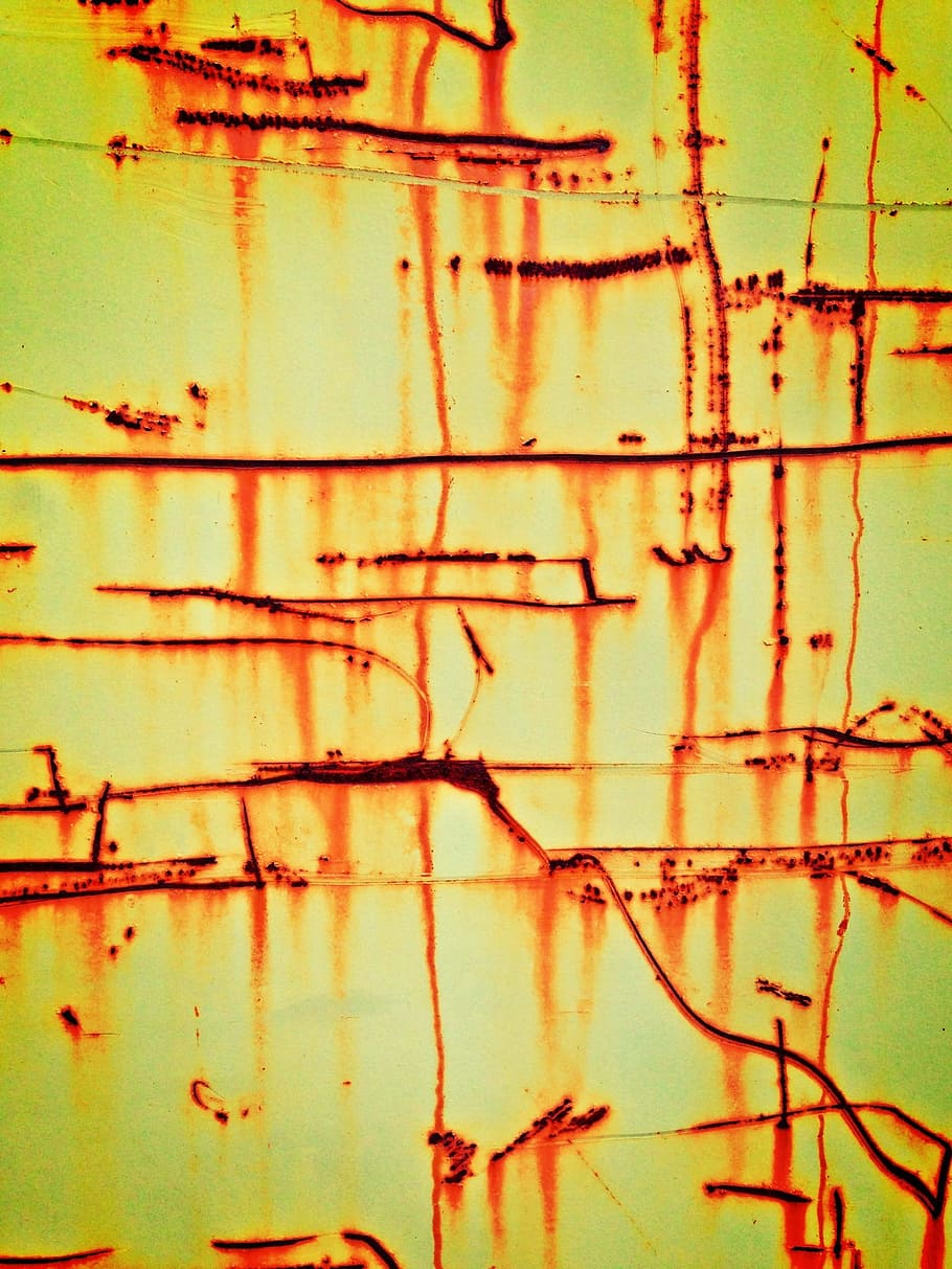 Rust, Wallpaper, Background, Yellow, rustic, grunge, rough HD wallpaper