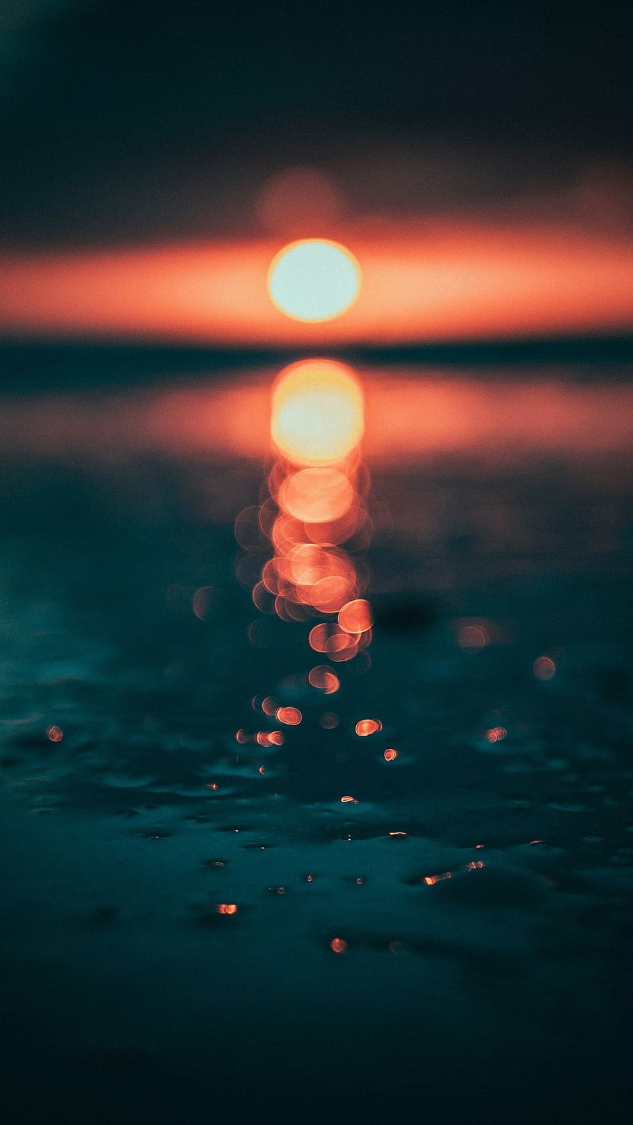 sun, nature, water, rippled, no people, selective focus, reflection HD wallpaper